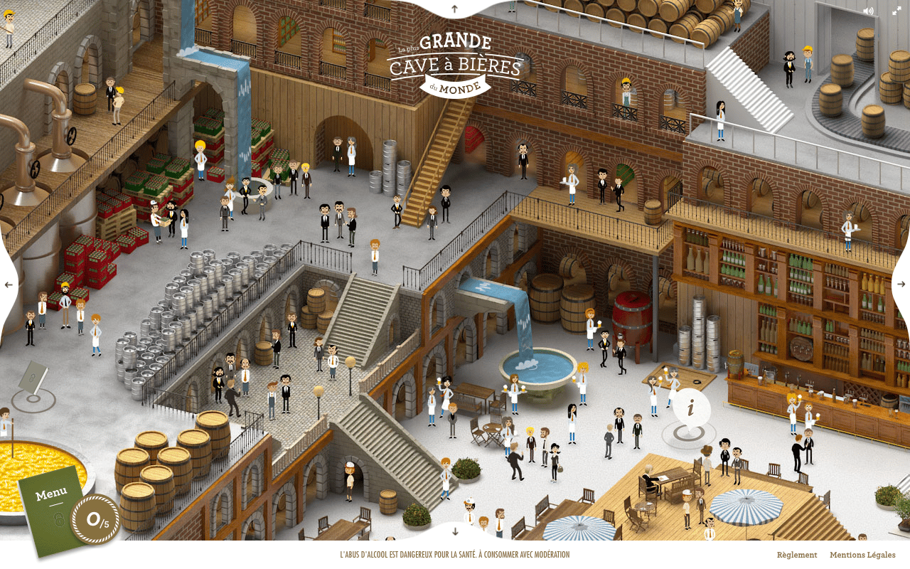 la plus grande cave a bieres du monde